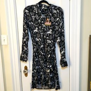 NWT Pretty Snake Freak of Nature shirt dress